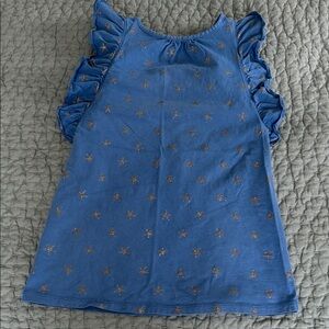 Tea Sleeveless Ruffle A-Line Dress